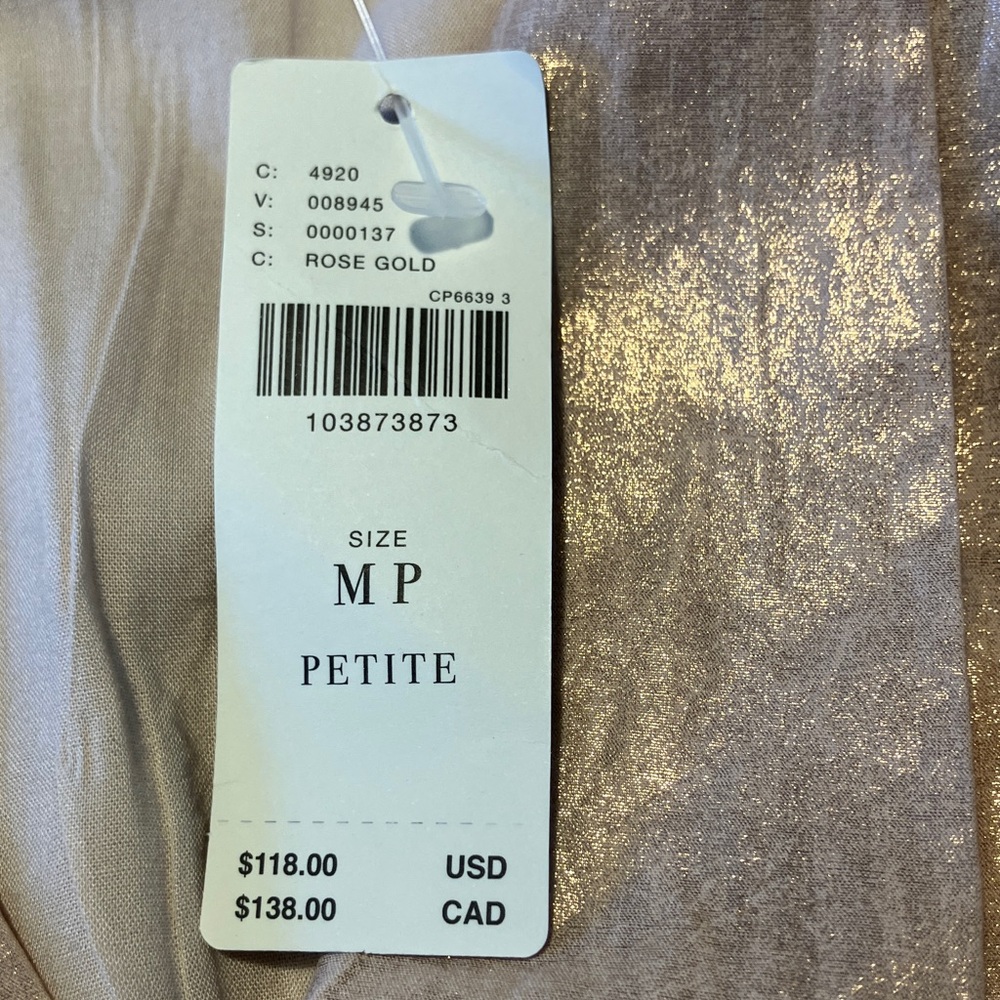 The Tommie Long-Sleeve Shine Smocked Front-Zip Blouse Maeve for Anthropologie - Picture 5 of 12